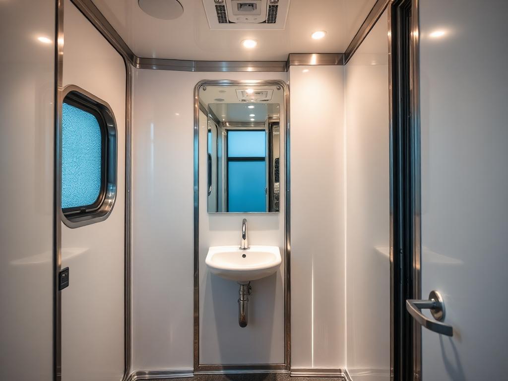 Luxury Restroom Trailers in Alma, MI